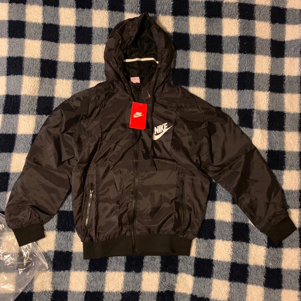 Black Nike Windbreaker